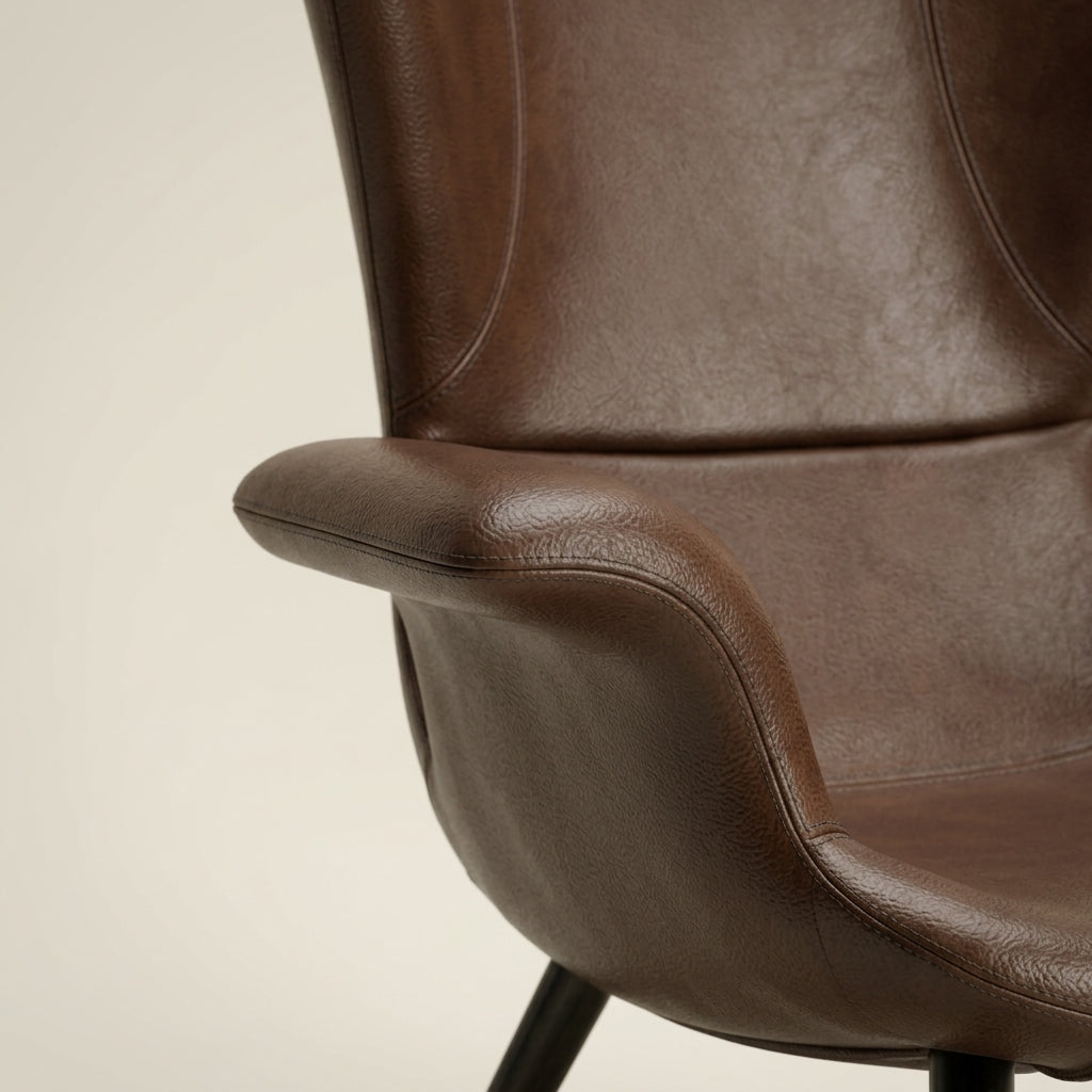 Onda Lunga CH2016- Custom Mid Century Minimalist Lounge Chair