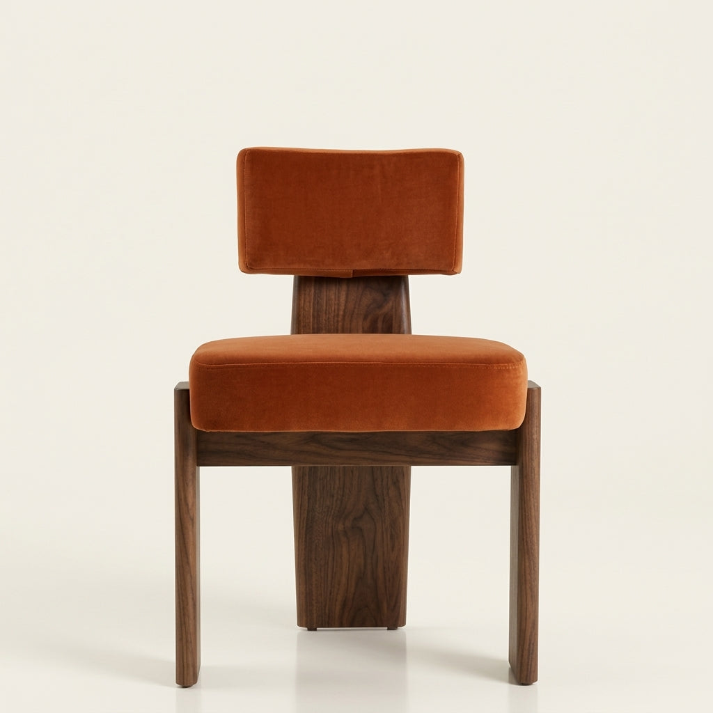 Adore CH2092 Custom Mid Century Minimalist Chair | American Solid Hardwood