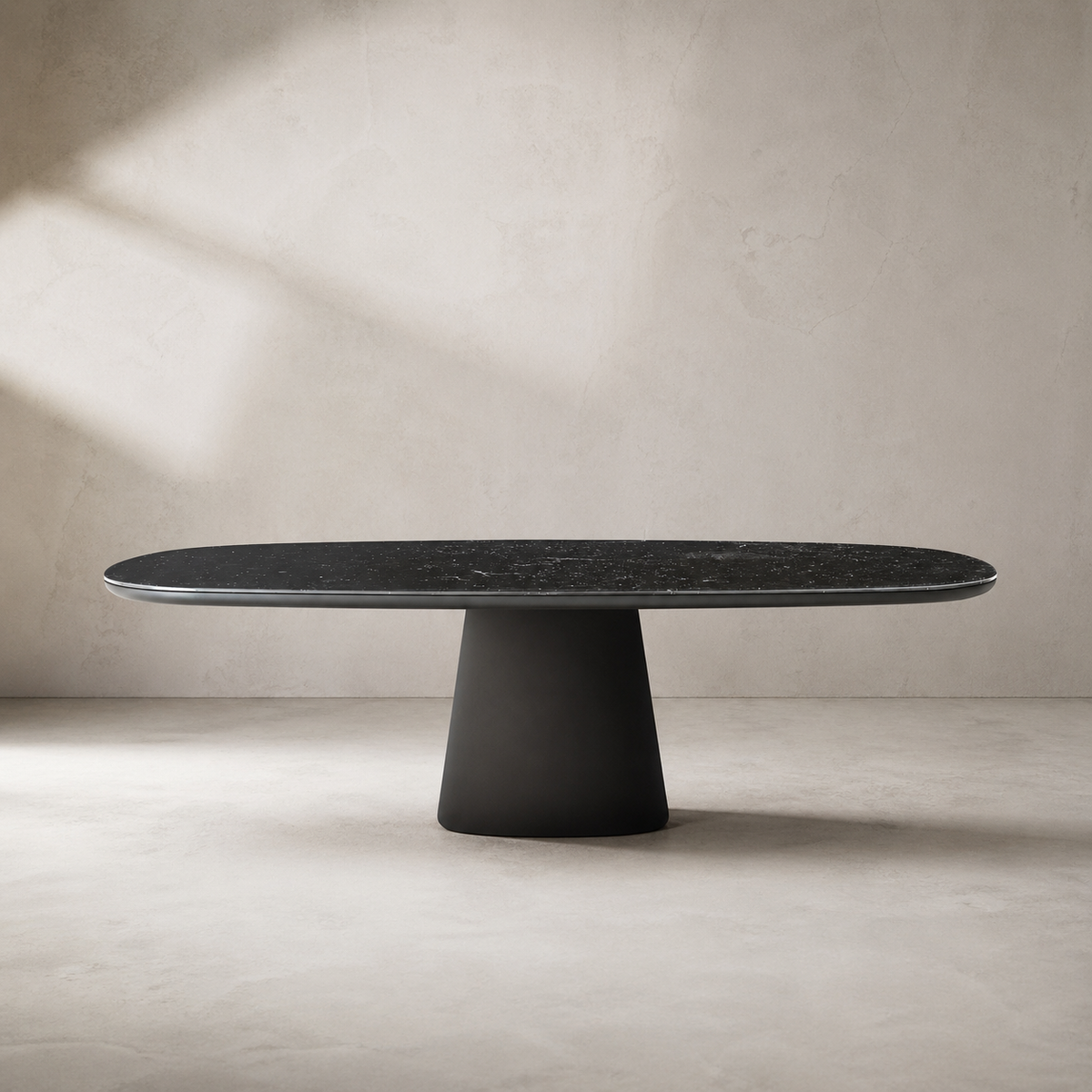 Como Custom Mid Century Sculptural Design Table | Organic Fiberglass