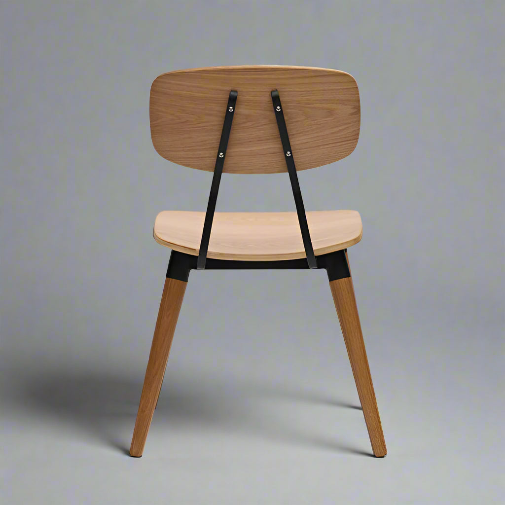 Copine Dining Chair (CH9187) - Custom Solid Wood American Oak Dining Chair Mid-Century Architect-Inspired Scandinavian Minimalist