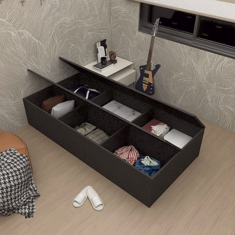 Custom Tatami Storage Bed Single Size -TS8Picket&amp;Rail