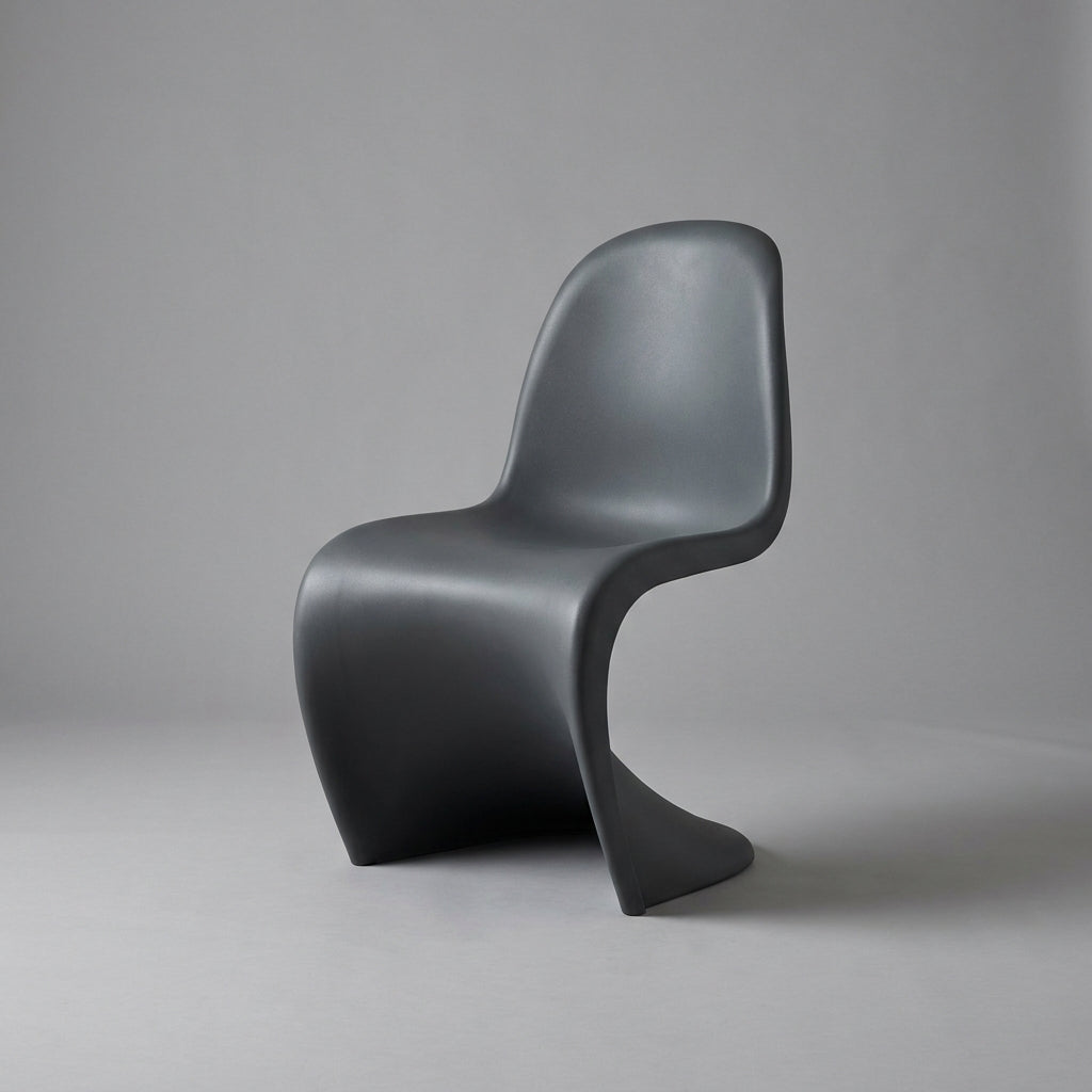 S Chair DF0122 - Custom Mid Century Minimalist Chair | Fiberglass