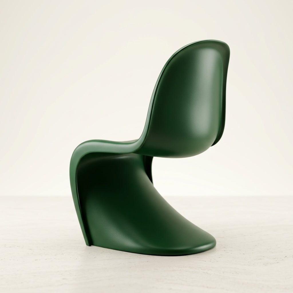 S Chair DF0122 - Custom Mid Century Minimalist Chair | Fiberglass