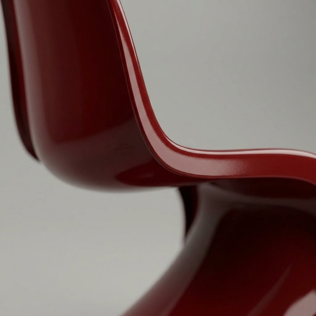 S Chair DF0122 - Custom Mid Century Minimalist Chair | Fiberglass