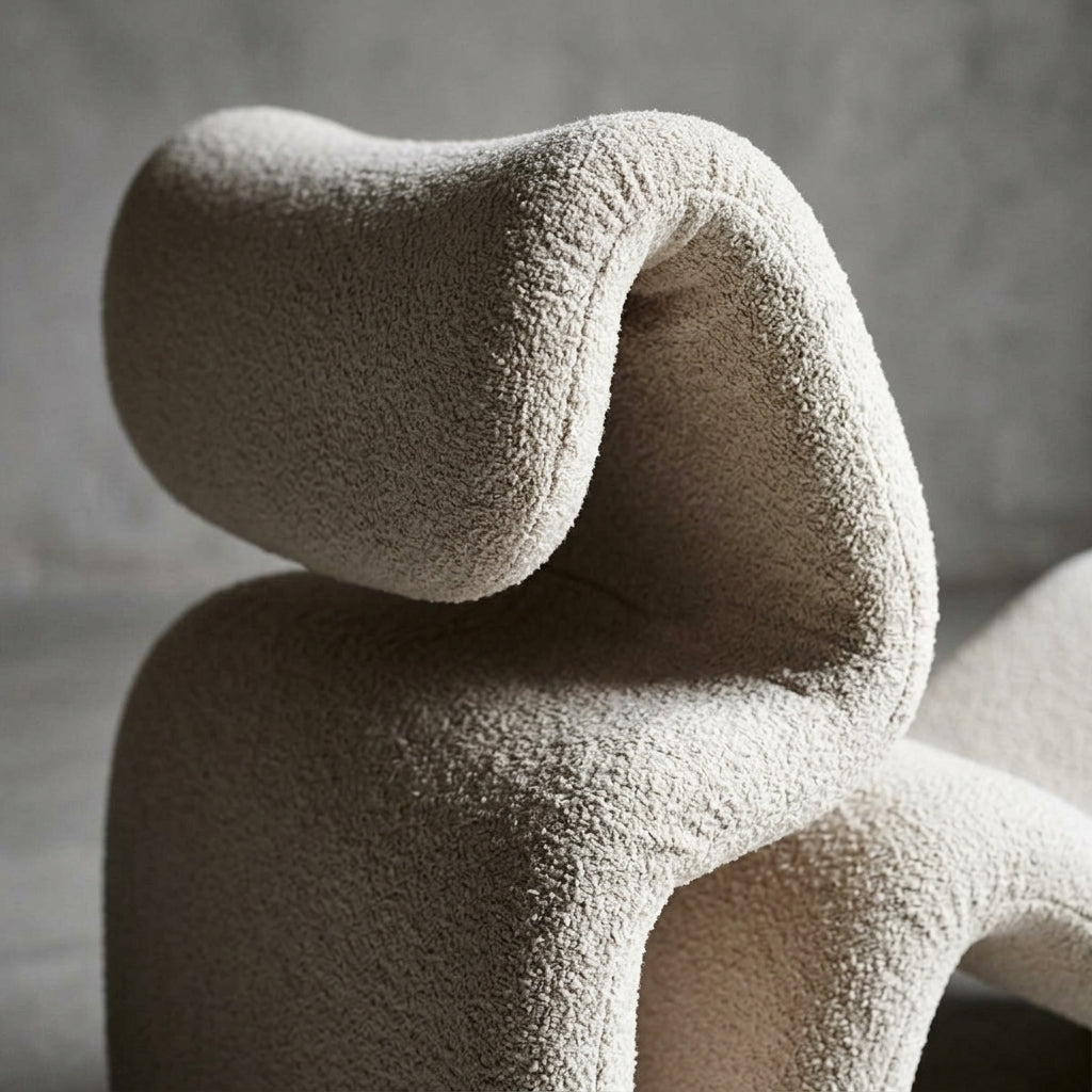 Nastro DF0293 - Custom Mid Century Minimalist Lounge Chair | Fine Fabric