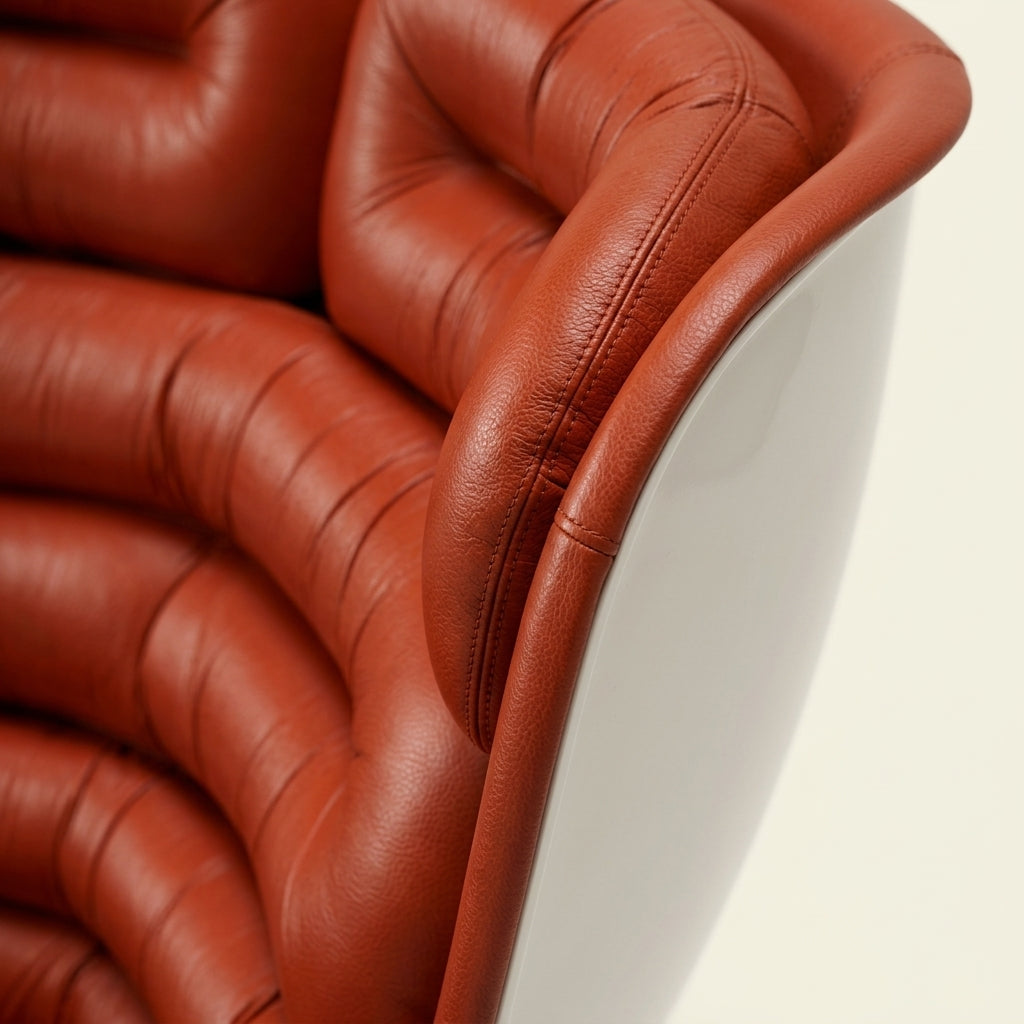 Avvolto DF0296 - Custom Mid Century Minimalist Lounge Chair | Fiberglass
