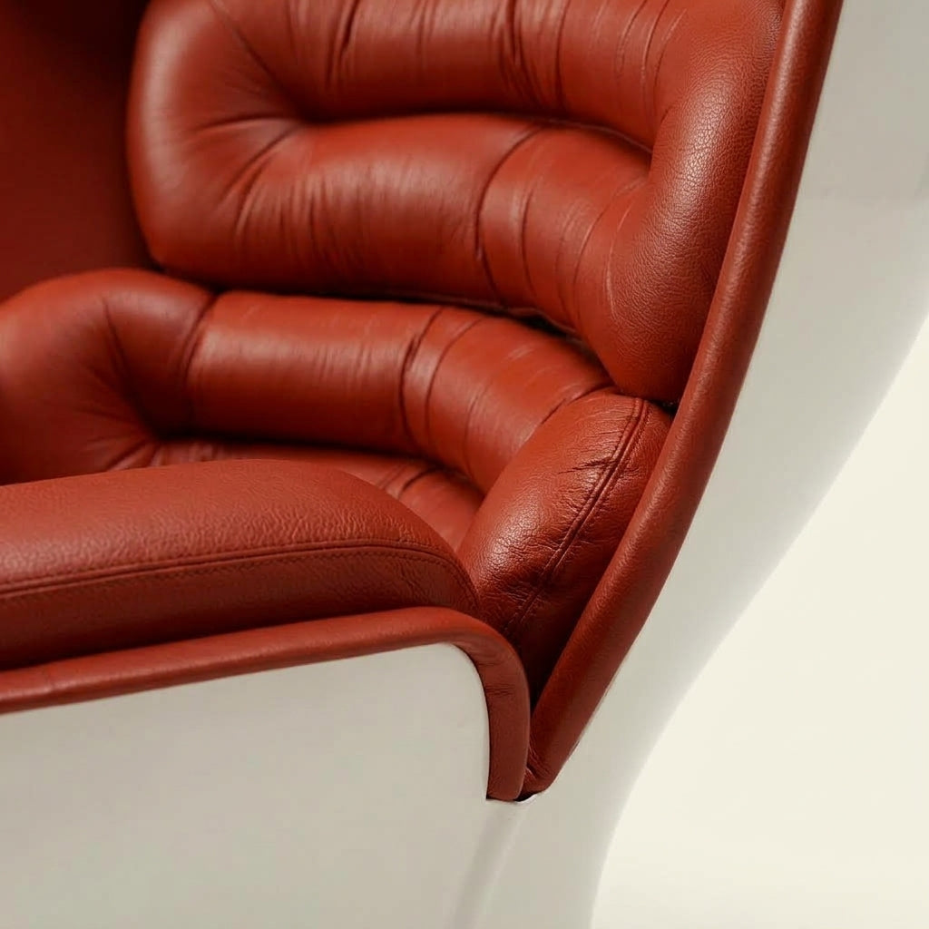 Avvolto DF0296 - Custom Mid Century Minimalist Lounge Chair | Fiberglass