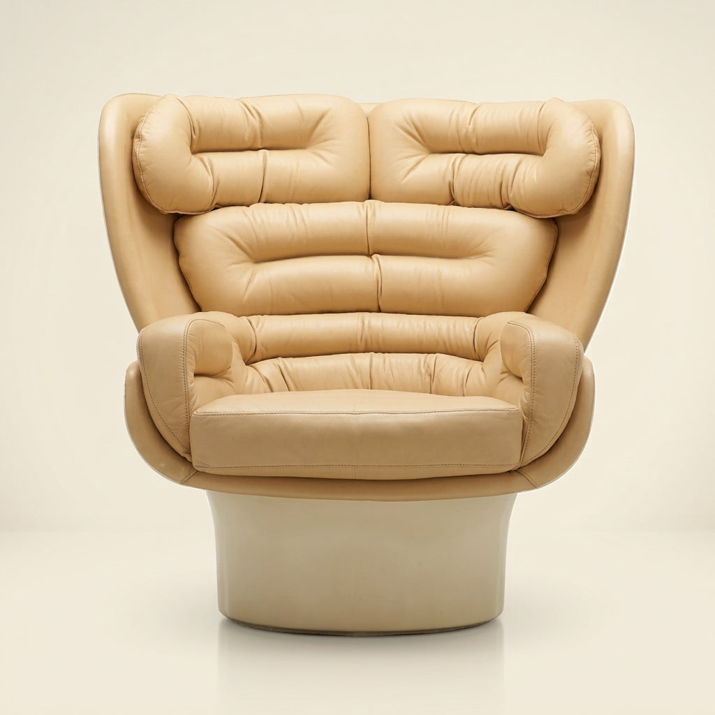 Avvolto DF0296 - Custom Mid Century Minimalist Lounge Chair | Fiberglass