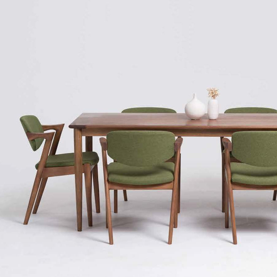 Dix® Solid Wood Series - Seattle (DT101A) 1.3m Custom Solid Wood American Oak Dining Table Scandinavian Minimalist