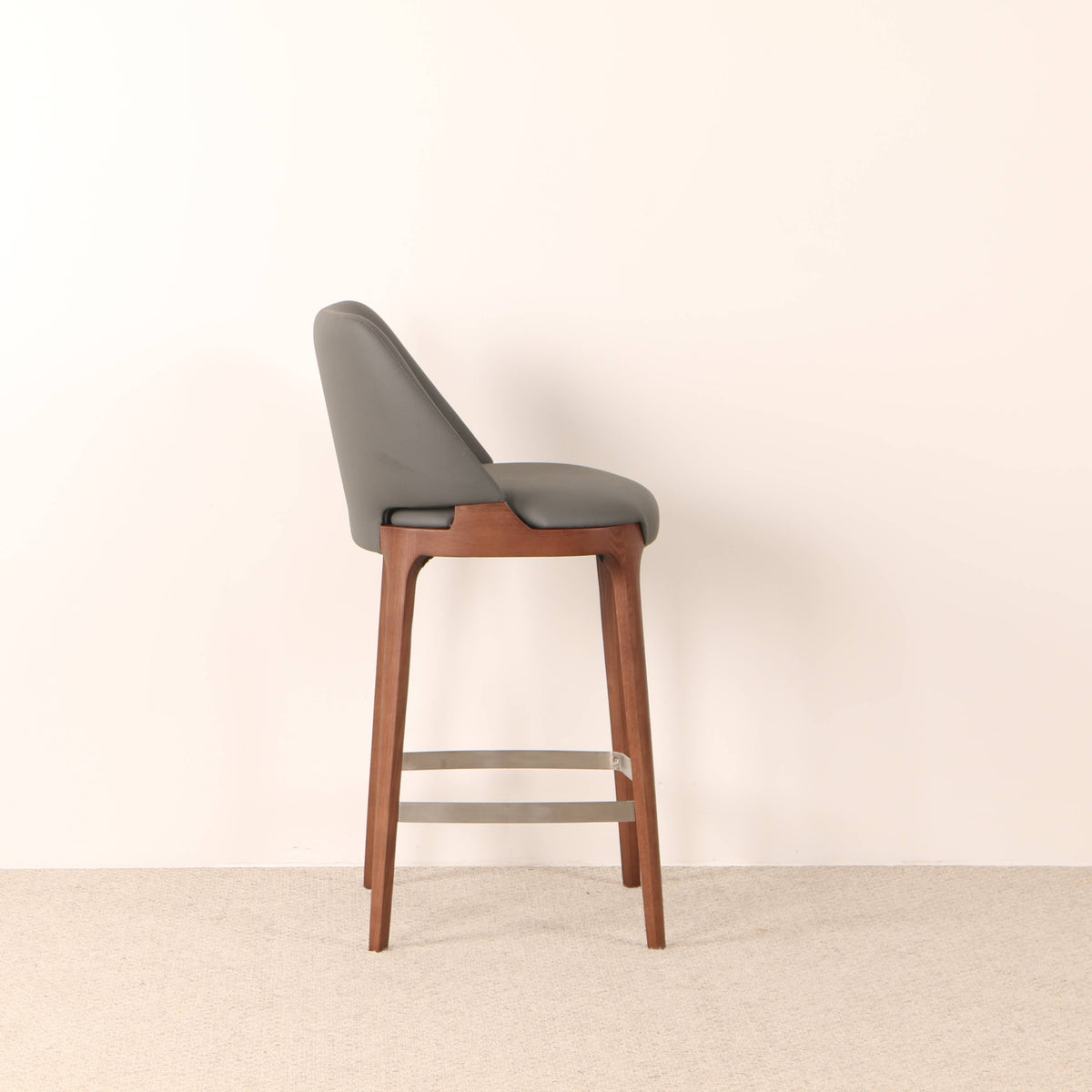 Echo Chair (BS 1911E) - Custom Solid Wood American Oak Dining Chair Mid-Century Architect-Inspired Scandinavian Minimalist