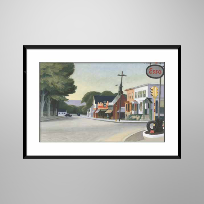 Edward Hopper "Portrait of Orleans", 1950