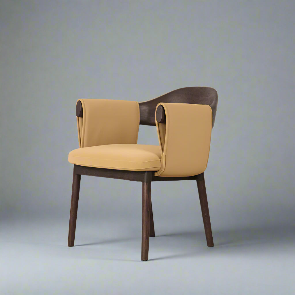 Essex Arm Chair (CH2313) - Custom Solid Wood American Oak Dining/Lounge Chair Mid-Century Architect-Inspired Scandinavian Minimalist-