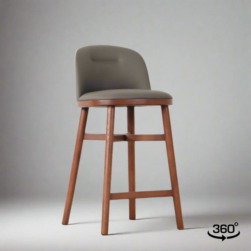 Estella Chair (CH6204) - Custom Solid Wood American Oak Dining Chair Mid-Century Architect-Inspired Scandinavian Minimalist