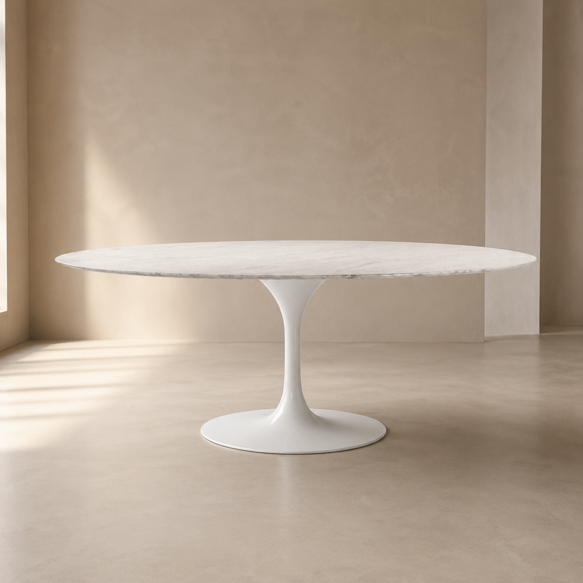 Jacob DF0604 Custom Mid Century Sculptural Design Table | Organic Oval Form