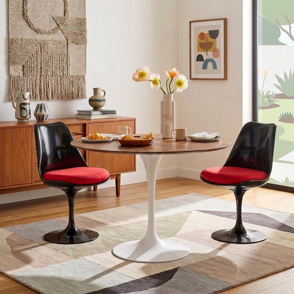 Jacob DF0109 - Custom Mid Century Minimalist Chair | Fiberglass | Aluminum Base