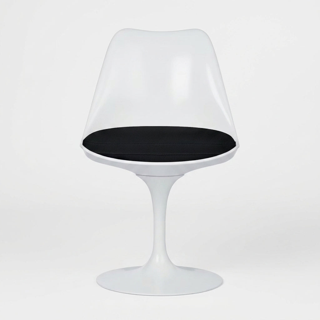 Jacob DF0109 - Custom Mid Century Minimalist Chair | Fiberglass | Aluminum Base