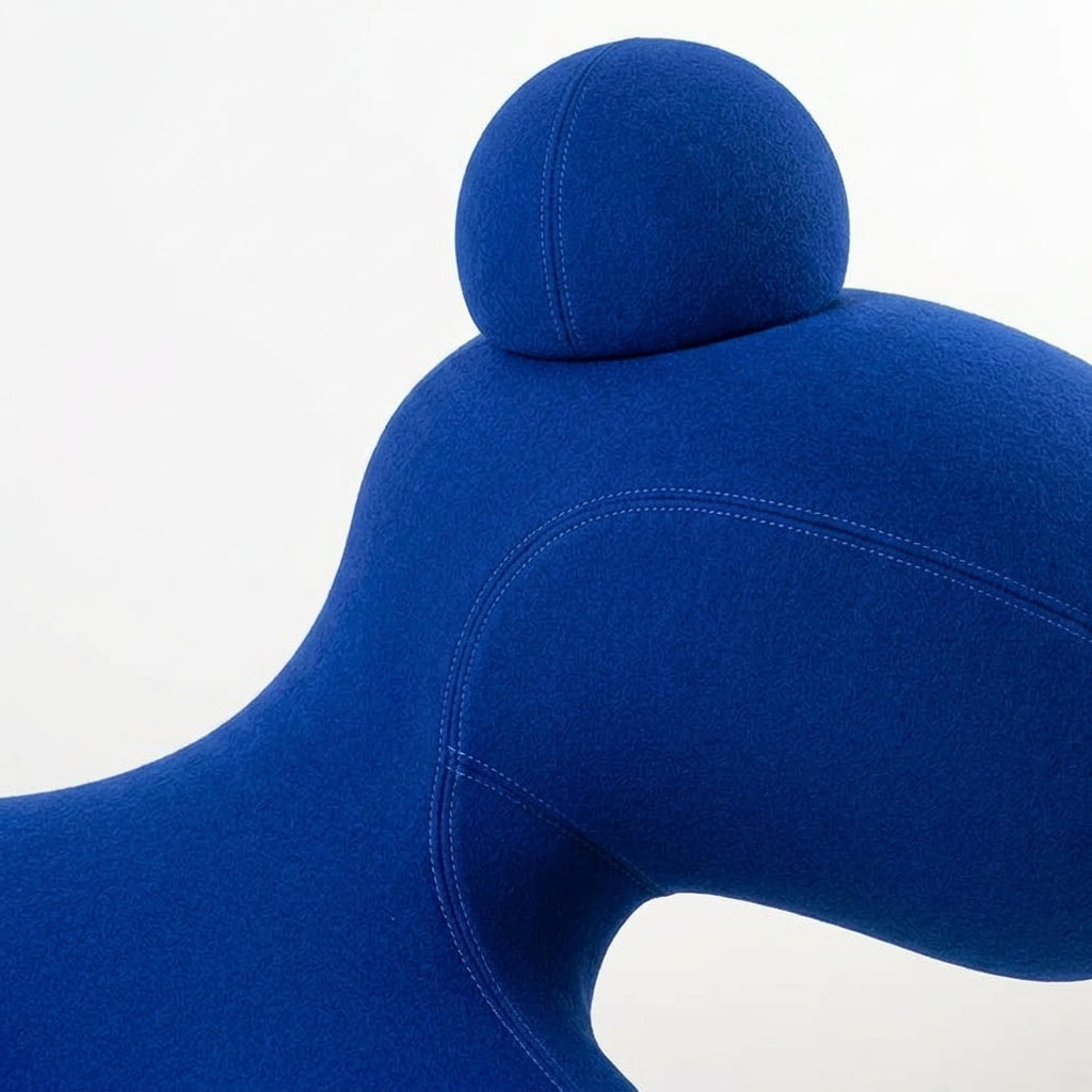 Belle KC1005 - Custom Mid Century Minimalist Chair | Cashmere
