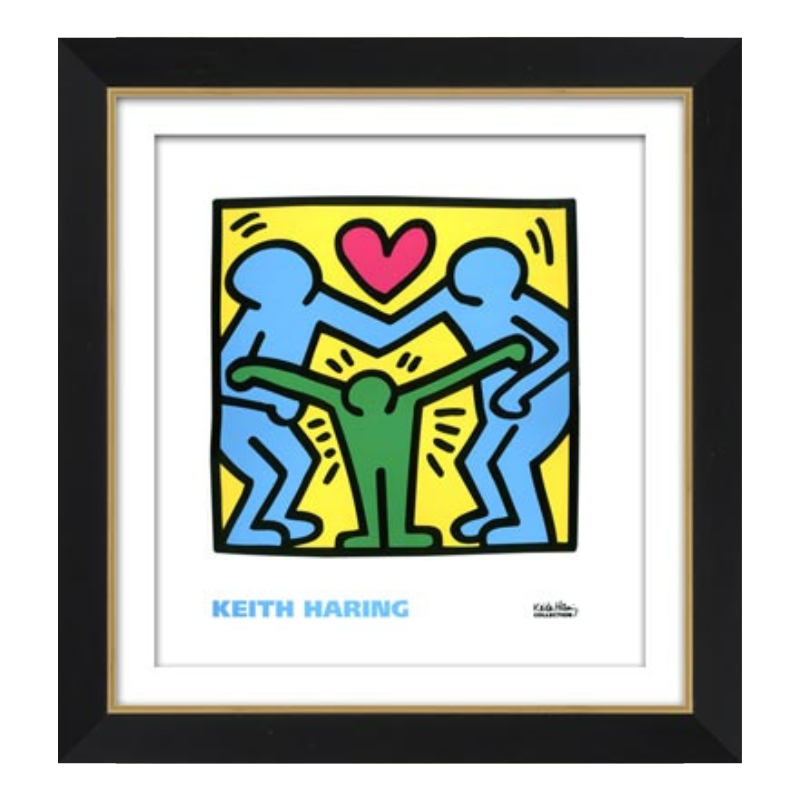 Keith Haring “KH11" | Licensed Art Print | Framed Art | Lithograph | Pop Art | Street Art