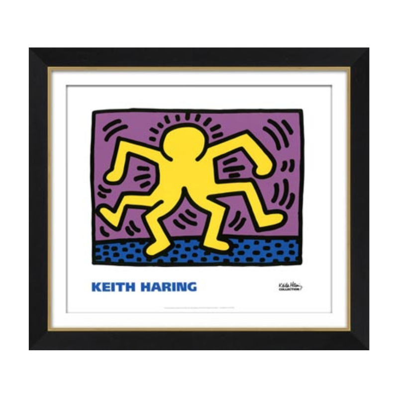 Keith Haring “KH08" | Licensed Art Print | Framed Art | Lithograph | Pop Art | Street Art