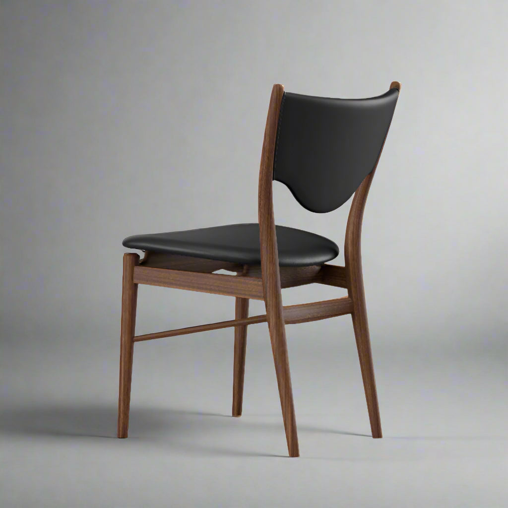 Kaufler Dining Chair (CH2146A) - Custom Solid Wood American Oak Dining Chair Mid-Century Architect-Inspired Scandinavian Minimalist