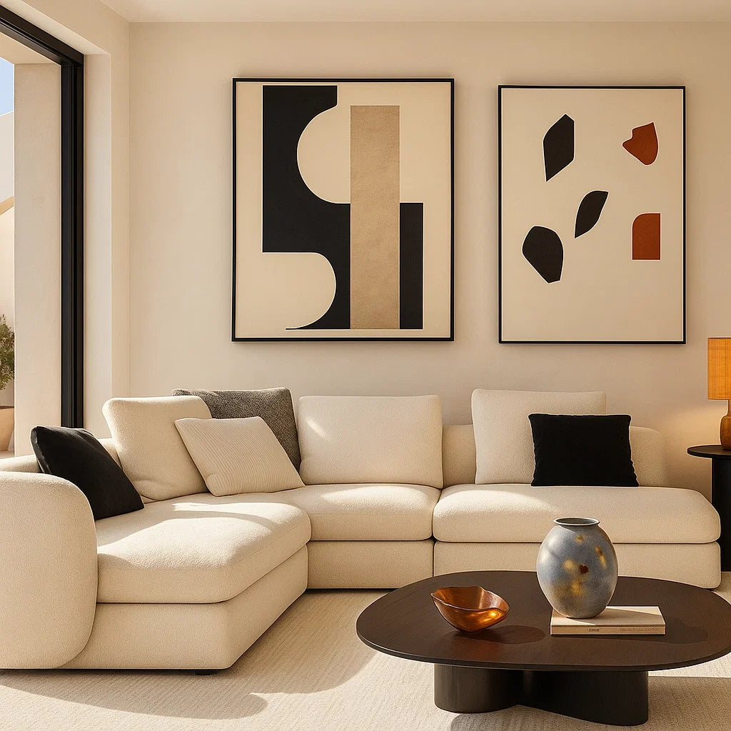 Lieve (SF-12032) - Italian Minimalist Custom Sofa Bespoke in Leather &amp; Fabric