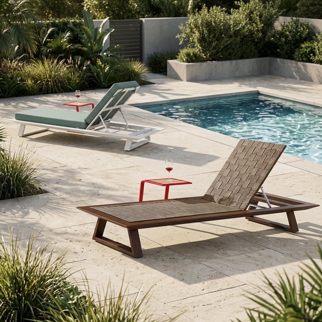 Luxe Outdoor Lounge | Bench | Teak Wood | WA1112