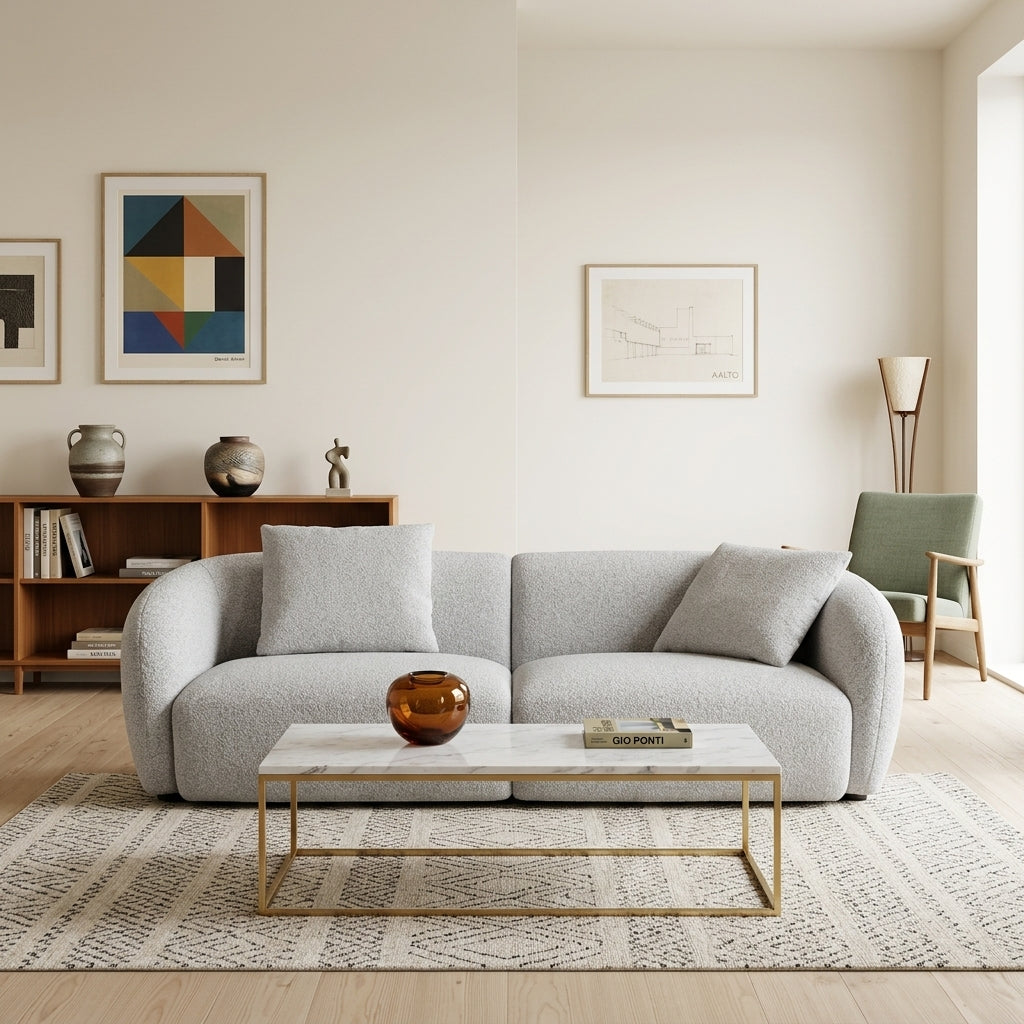 Americana MF3309 Custom Modular Sofa | Pet Friendly Leather & Fabric