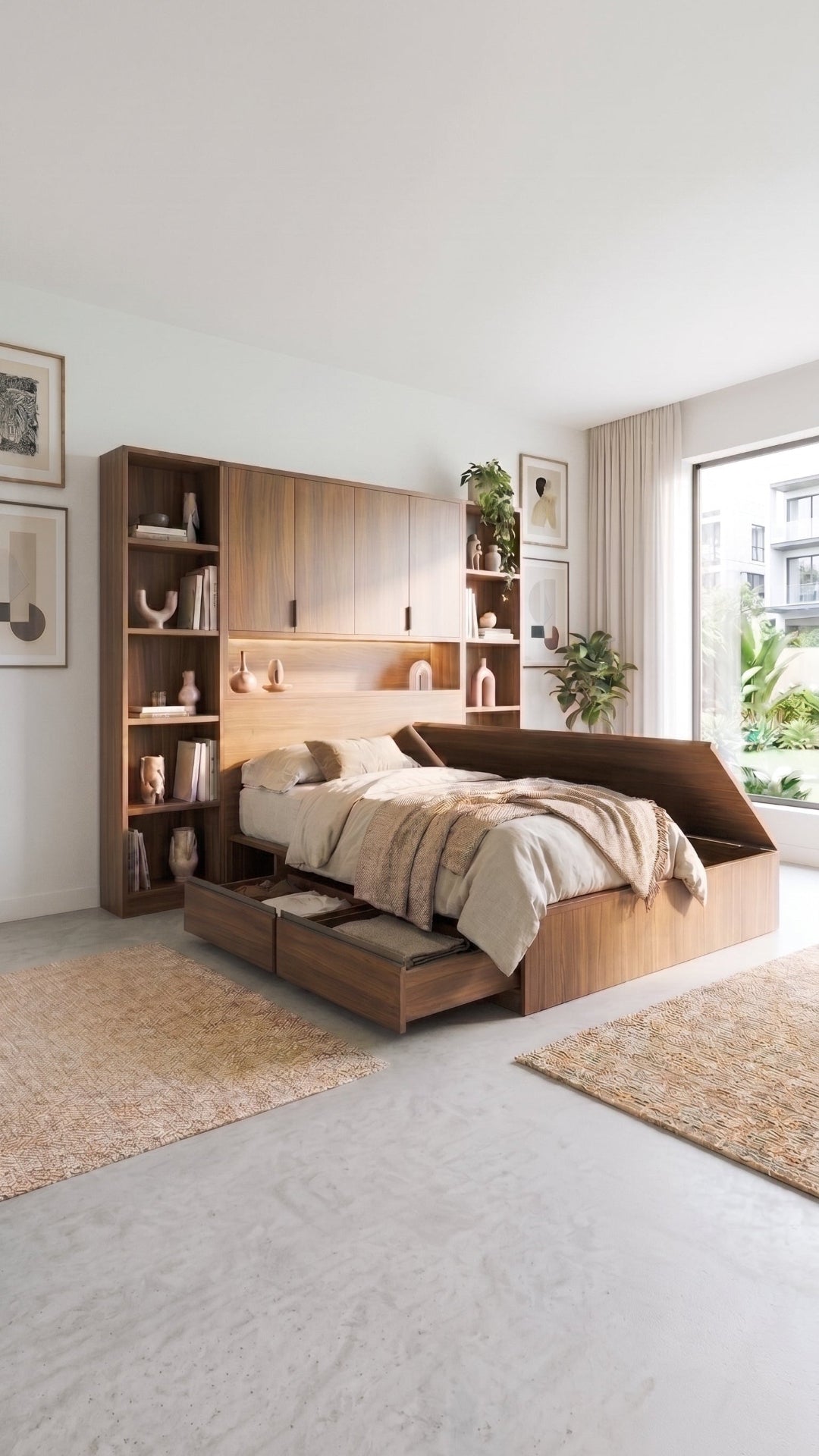 Make more of the room Tatami Storage bed