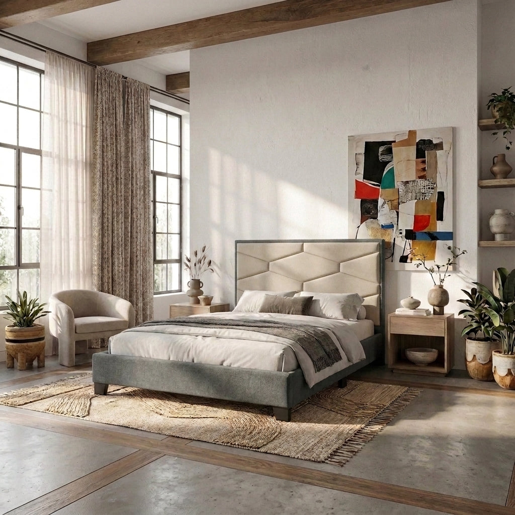 Marilyn Solid Wood Bed | Queen Size | Online Exclusive | Special Offer