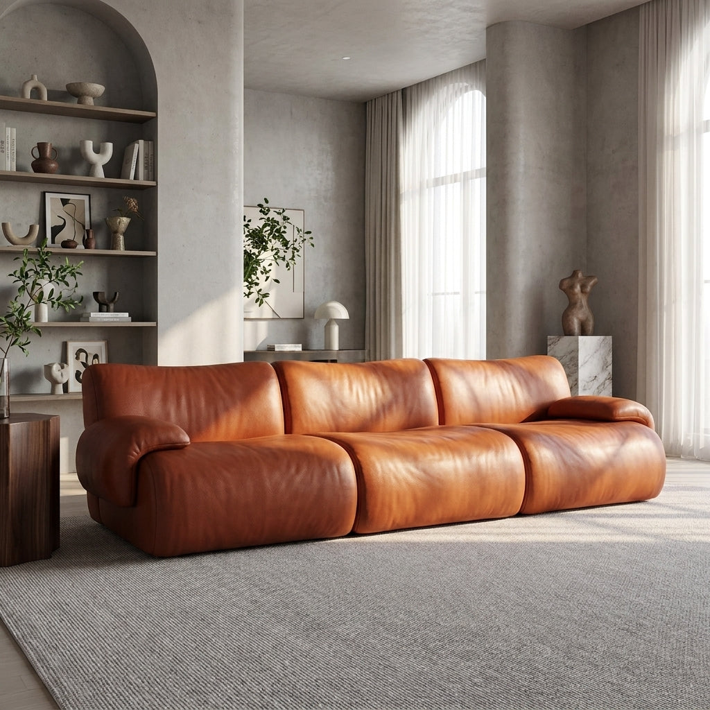 Marino SF2282 Custom Modular Sofa | Italian Leather | Top Grain