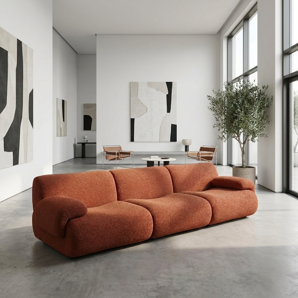 Marino SF2282 Custom Modular Sofa | Pet Friendly Leather & Fabric
