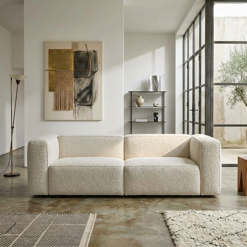 Mocca SF2237 Custom Modular Sofa | Italian Leather | Top Grain