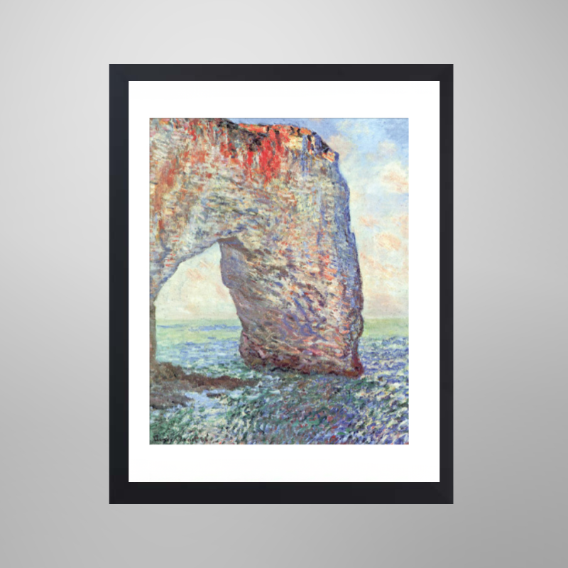 Claude Monet “The Manneporte near Étretat", 1886 | Licensed Art Print | Framed Art | Lithograph | Impressionism