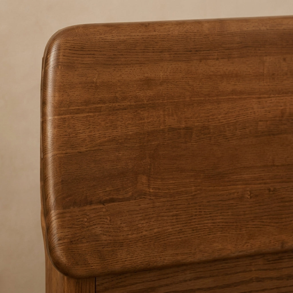 NY Solid Wood Bed | European Queen & King Size | Solid American Ash