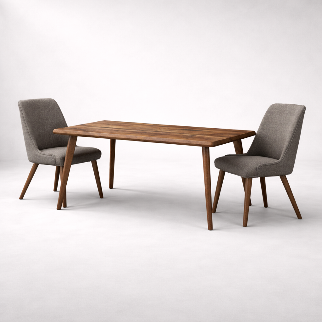 Norya + Americana Custom Solid Wood Dining Set