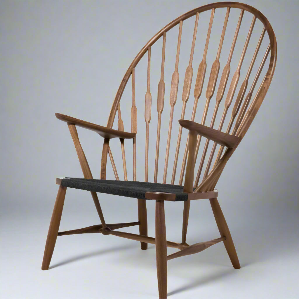Pearl Lounge Chair (CH7253) - Custom Solid Wood American Oak Lounge Chair Mid-Century Architect-Inspired Scandinavian Minimalist