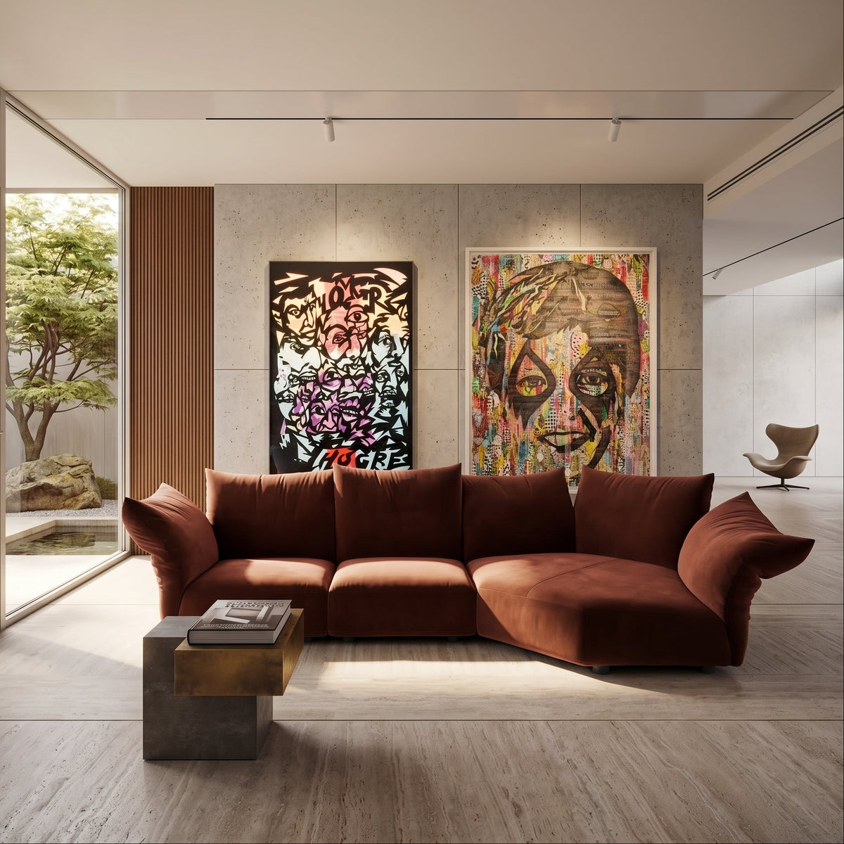 Petal SF2280 Custom Modular Sofa | Pet Friendly Leather & Fabric