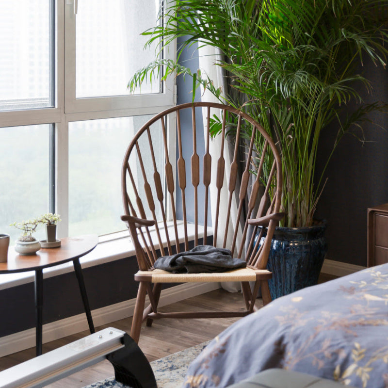 PicketandrailcustomdiningchairPeacock