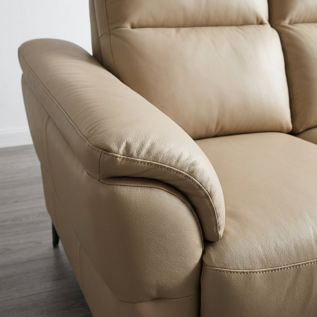 Americana RN0991 Custom Modular Electric Recliner Sofa | Wall Hugging | Zero Gravity | Full Leather - Top Grain
