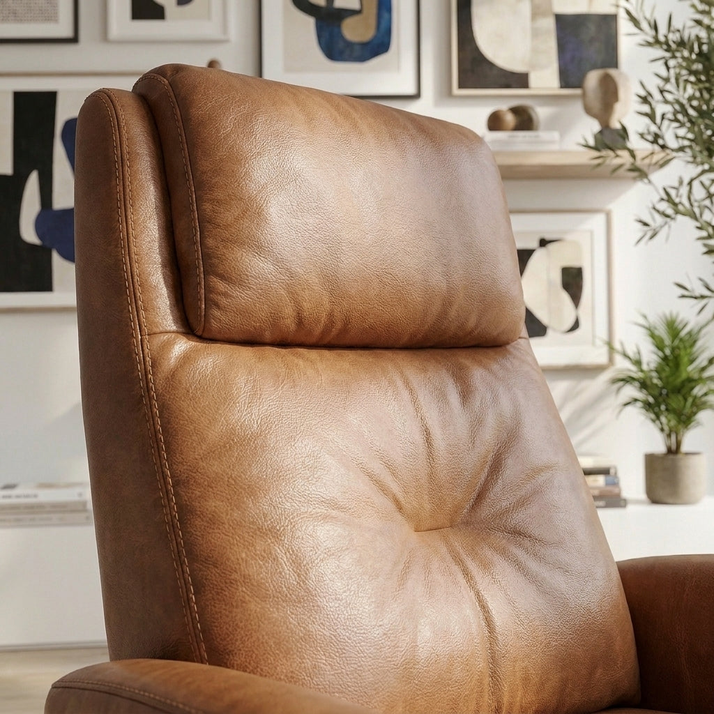 Americana RN0917 Custom Modular Electric Recliner Sofa | Zero Gravity | Full Leather - Top Grain