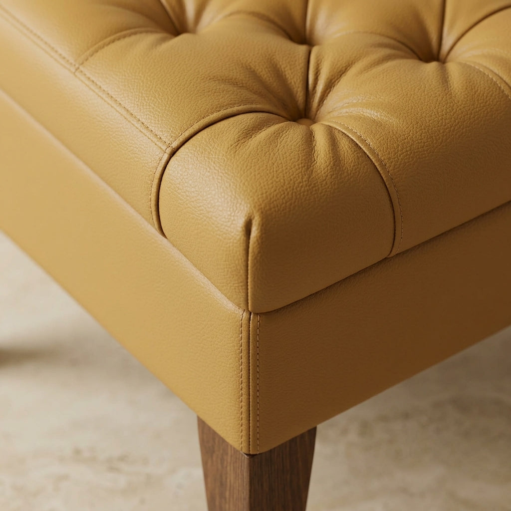 Americana IT-196 Solid Wood Storage Bench | Leather | Length 1.2m | Special Offer