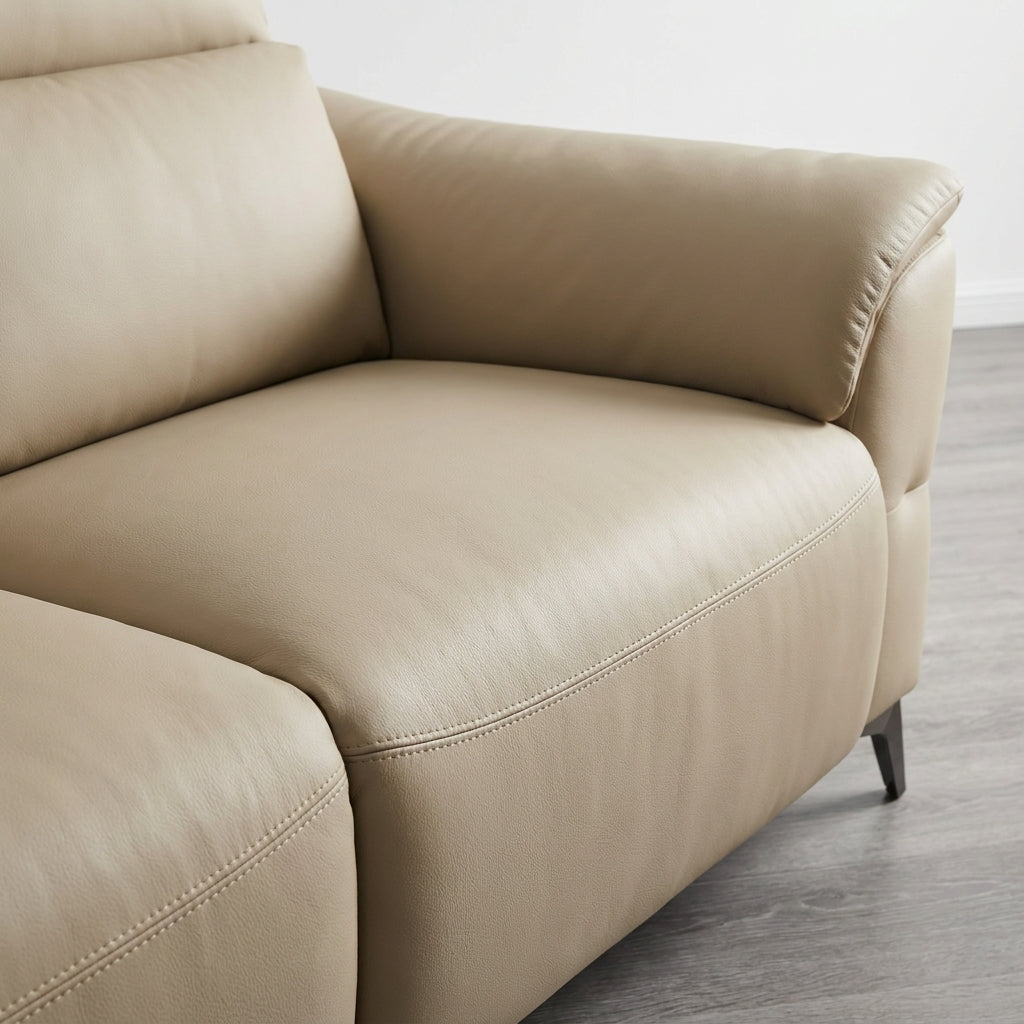 Americana RN0991 Custom Modular Electric Recliner Sofa | Wall Hugging | Zero Gravity | Full Leather - Top Grain
