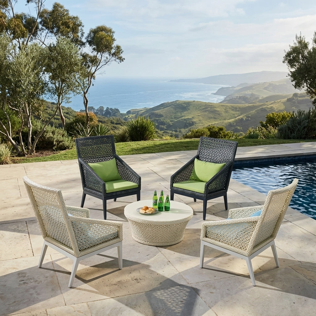 Provence Outdoor Lounge Chair | High Back | WA1095