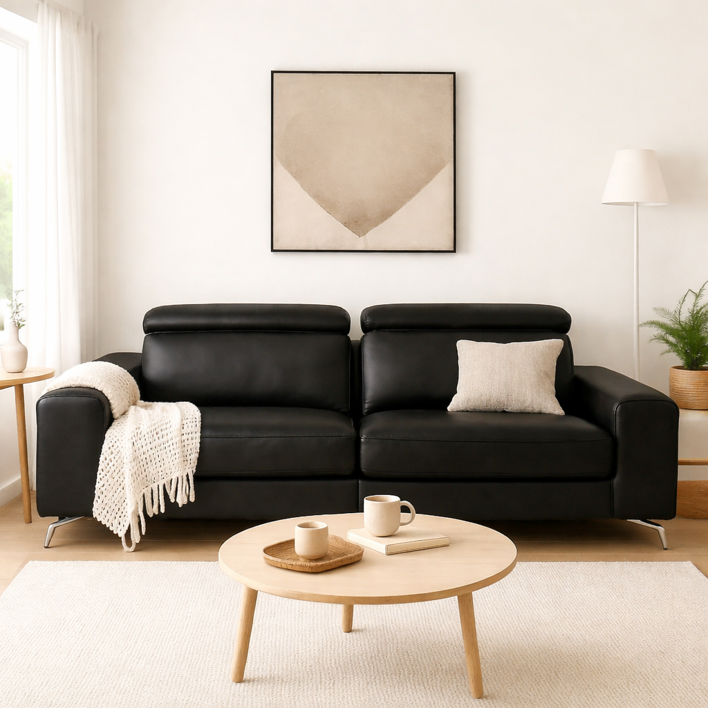Americana RN0915 Custom Modular Zero Gravity Electric Recliner Sofa | Full Leather - Top Grain