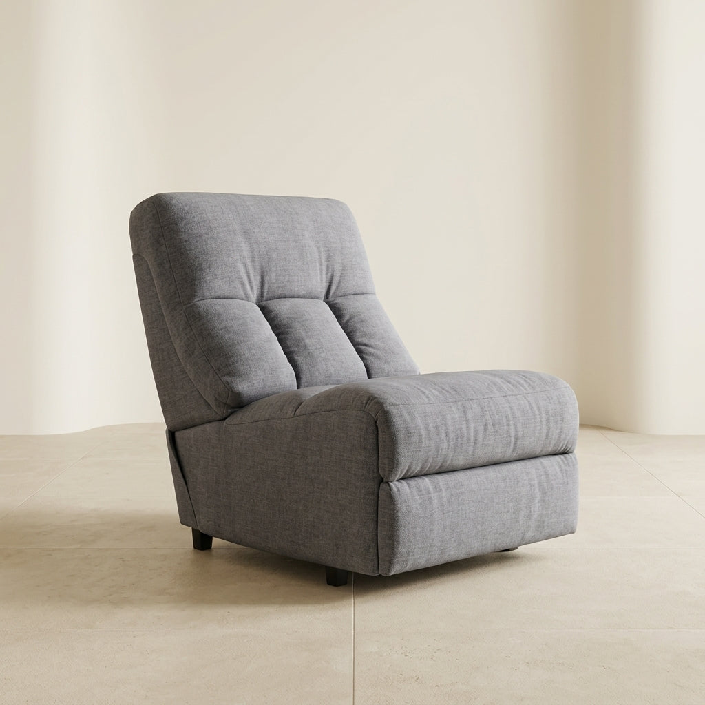 RN0939 Electric Recliner Sofa | Grey Fabric | Special Offer