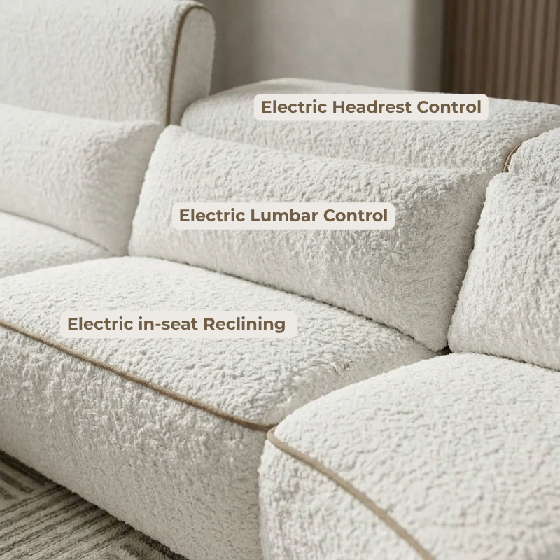 Americana RN8809 Custom Modular Electric Recliner Sofa | Wall Hugging | Pet Friendly Leather & Fabric