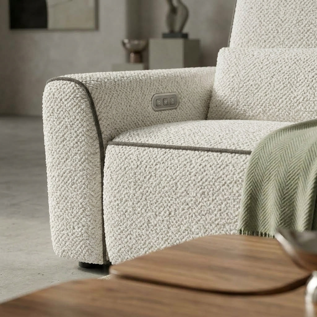 Americana RN8809 Custom Modular Electric Recliner Sofa | Wall Hugging | Pet Friendly Leather & Fabric