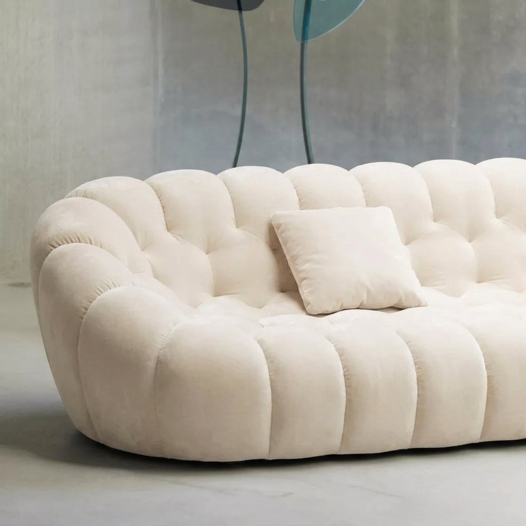 Mellow SF2235 Custom Contemporary Minimalist Design Sofa | 1-Seater | Pet Friendly Leather & Fabric
