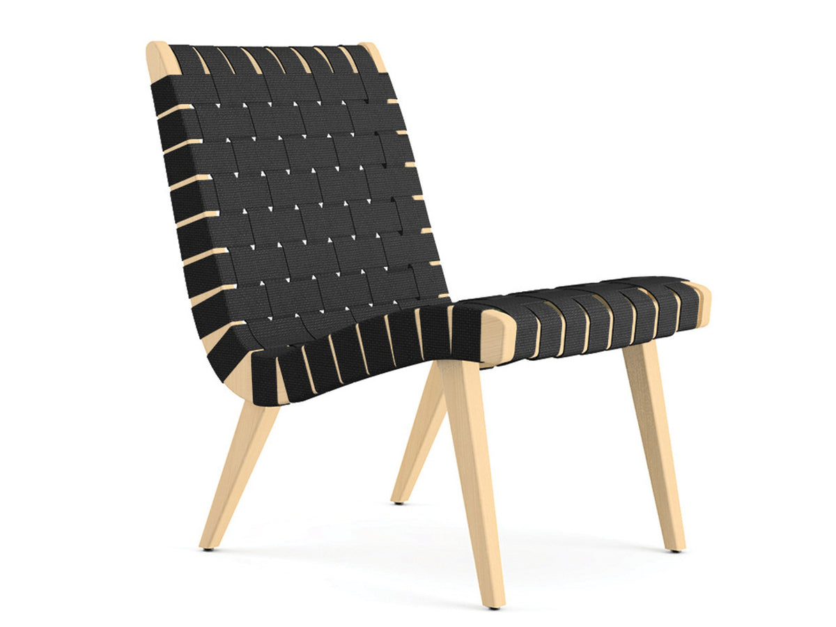 Risen Lounge Chair (CH7195) - Custom Solid Wood American Oak Lounge Chair Mid-Century Architect-Inspired Scandinavian Minimalist