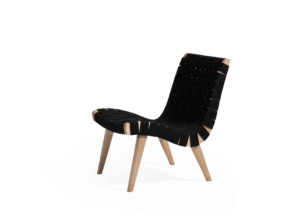 Risen Lounge Chair (CH7195) - Custom Solid Wood American Oak Lounge Chair Mid-Century Architect-Inspired Scandinavian Minimalist